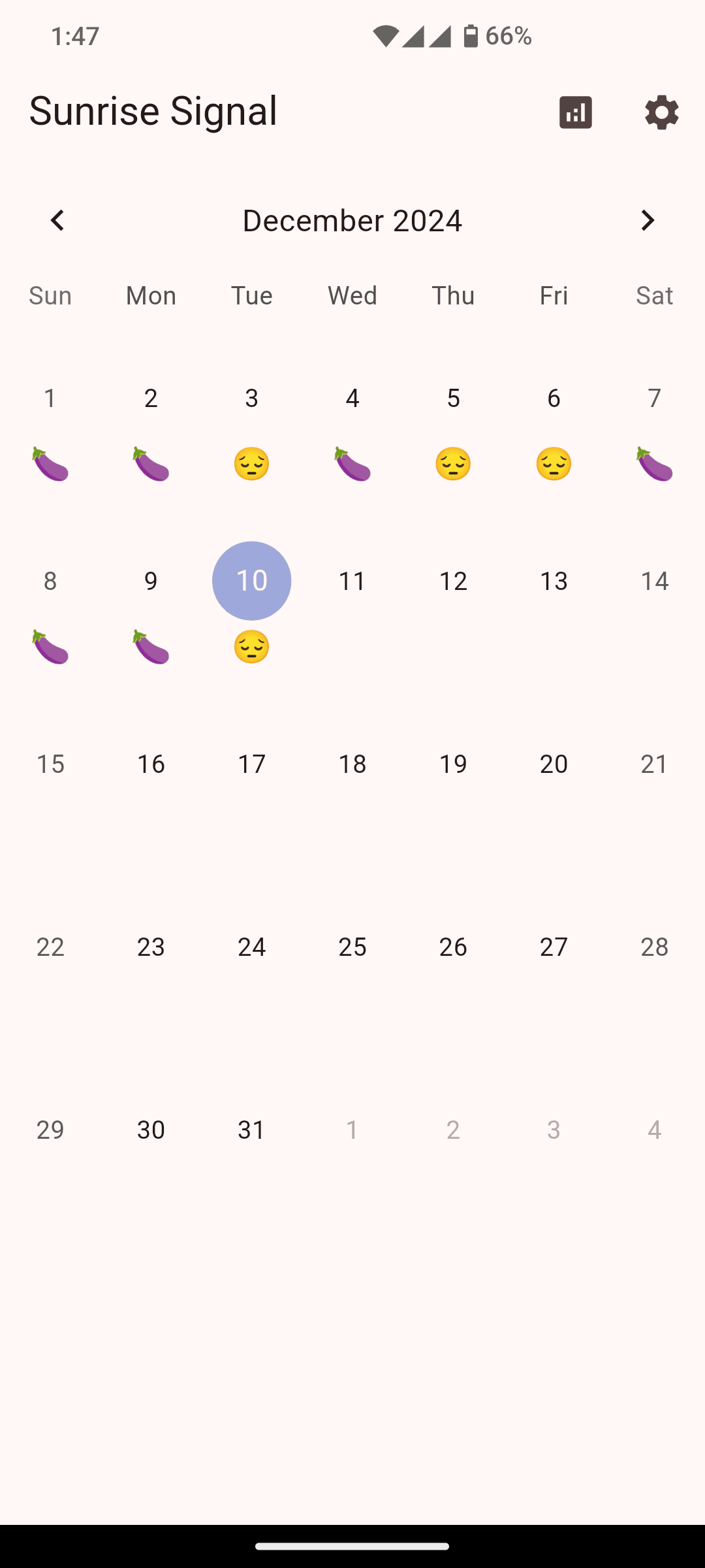 Interactive Calendar
